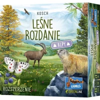 Ilustracja Leśne rozdanie: Alpy